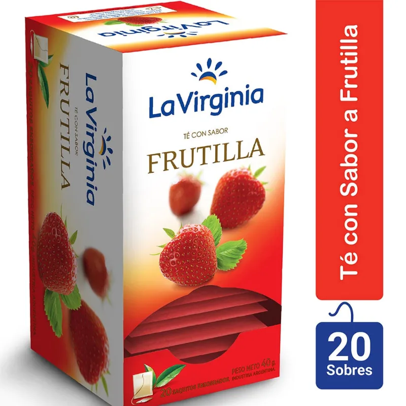 Té La Virginia Aromático En Saquitos 20 U