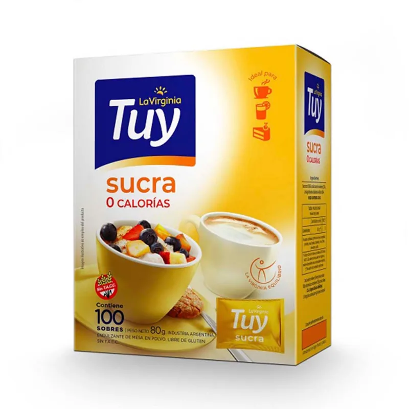 Edulcorante Tuy Sucra Polvo X80gr