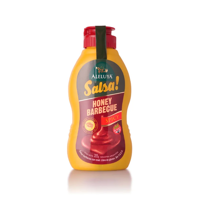 Honey Barbecue Spicy Aleluya 205gr