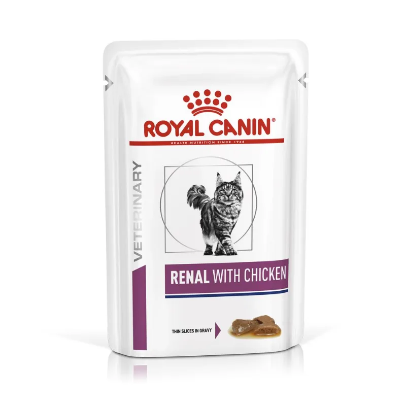 POUCH ROYAL CANIN GATO RENAL X 85 GR