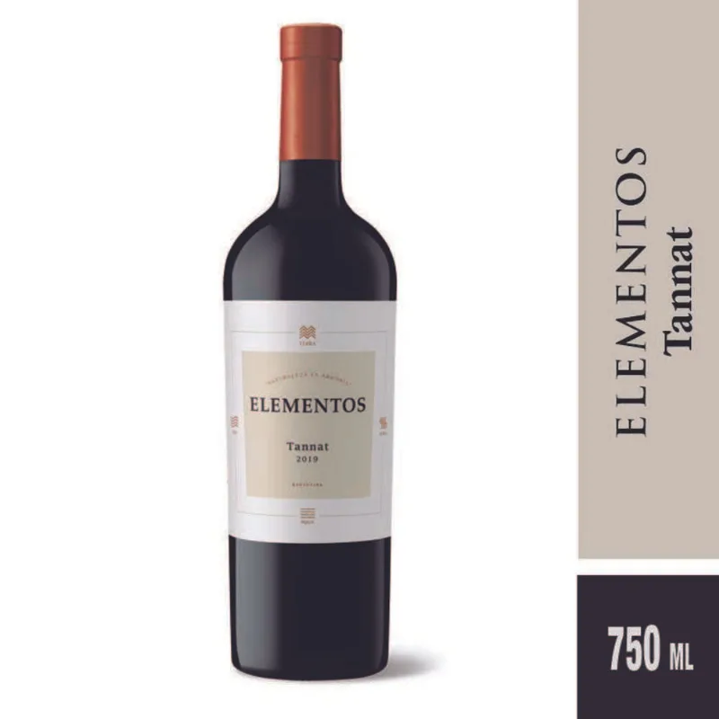 Vino Tinto Tannat 750 Cc Elementos Vino Tinto Elementos Tannat 750 Cc