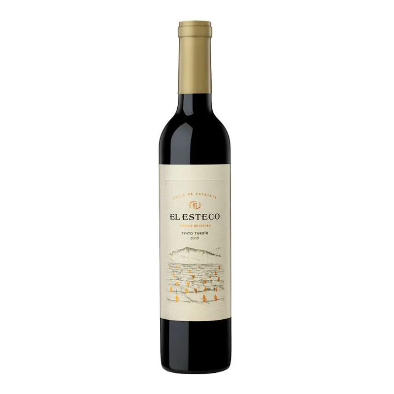Vino El Esteco Tardío Tinto 500 Cc