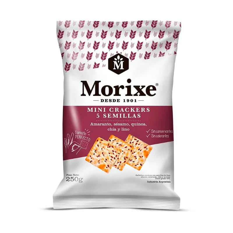 Galletitas Morixe Semillas 250gr