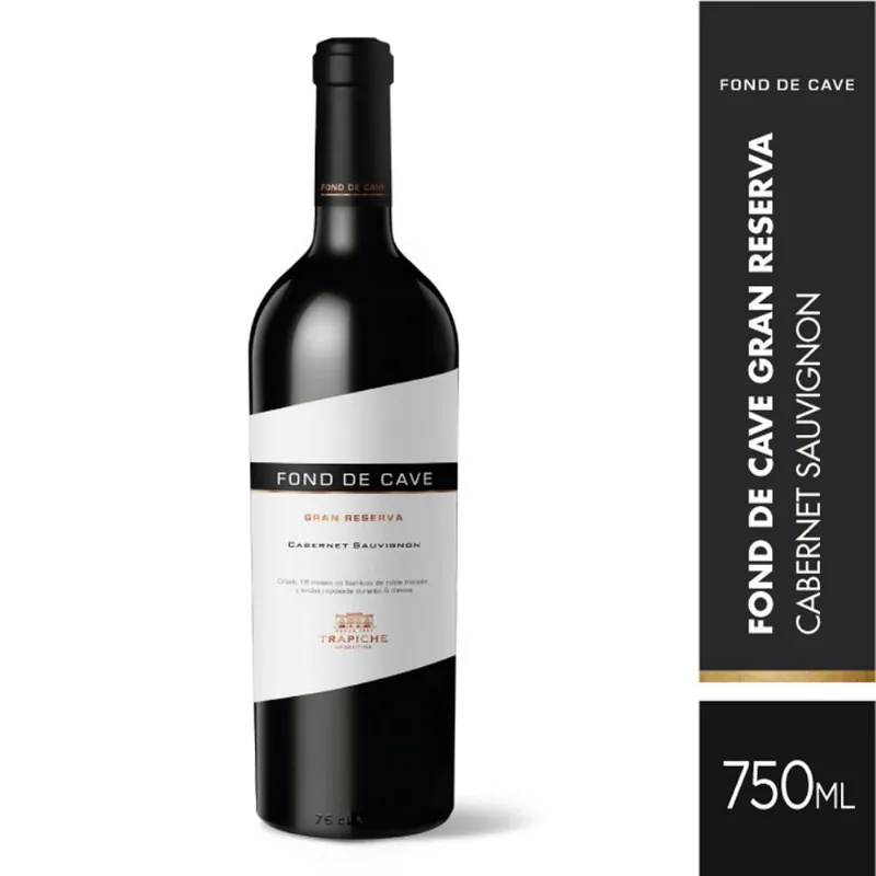 Vino Tinto Fond De Cave Gran Reserva Cabernet Sauvignon 750 Cc Trapiche