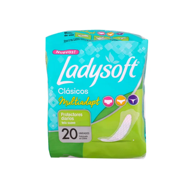 Protectores Diarios Ladysoft Clasico Multiadapt 20 U