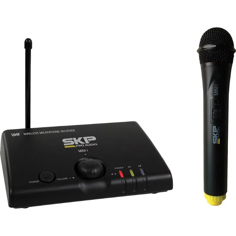 Microfone Sem Fio UHF Mão Mini I SKP