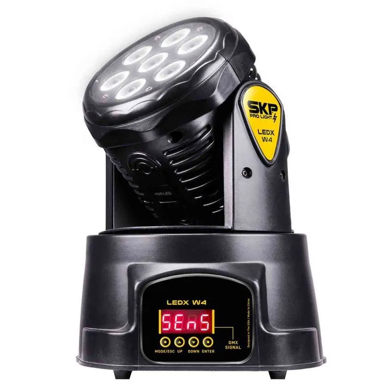 Mini Moving Head Wash LED X W4 skp Pro Light