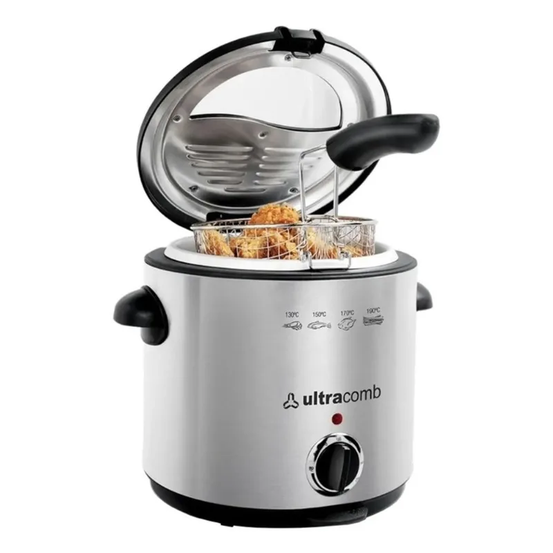Freidora Eléctrica Ultracomb Fr-8301 De 1.5l
