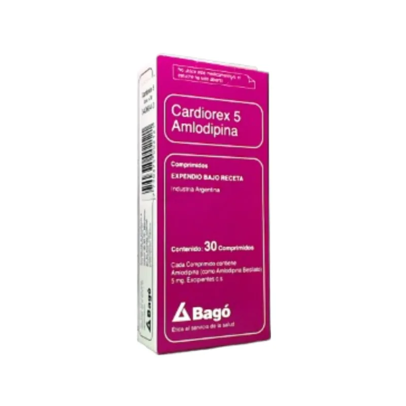 Cardiorex 5 Amlodipina 5 mg x 30 Comp