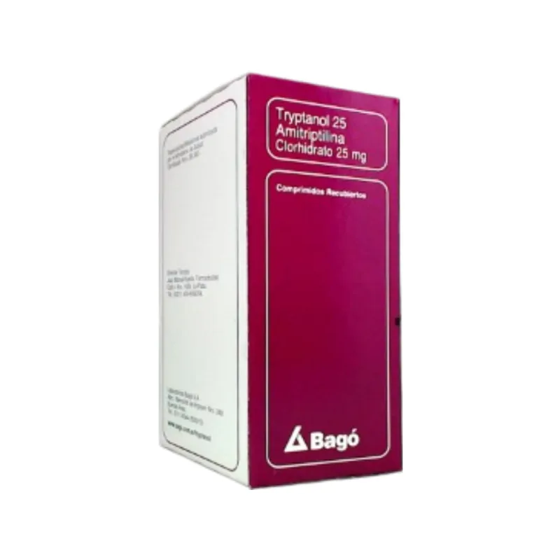 Tryptanol 25 Amitriptilina 25 mg x 100 Comp Recubiertos