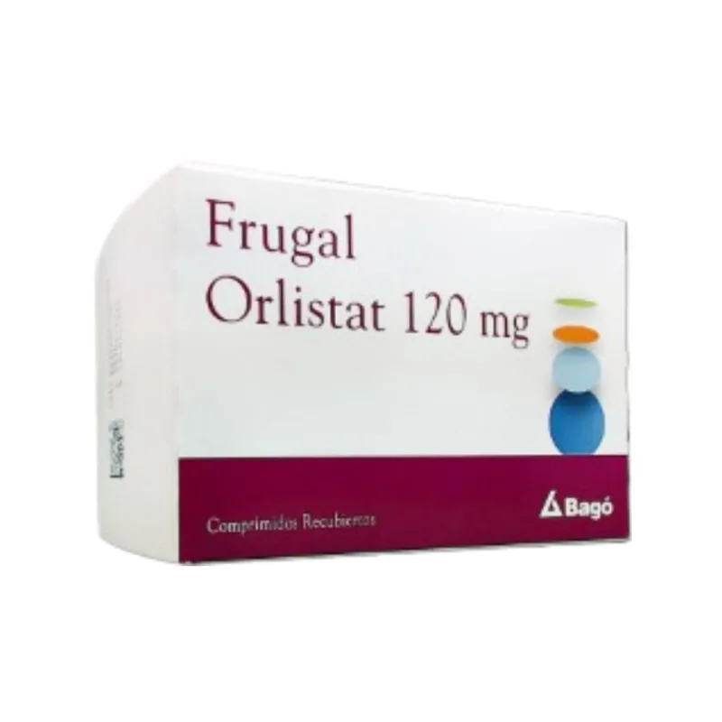 Frugal Orlistat 120 mg x 60 Comp Recubiertos
