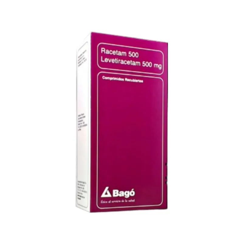 Racetam Levetiracetam 500 mg x 30 Comp Recubiertos