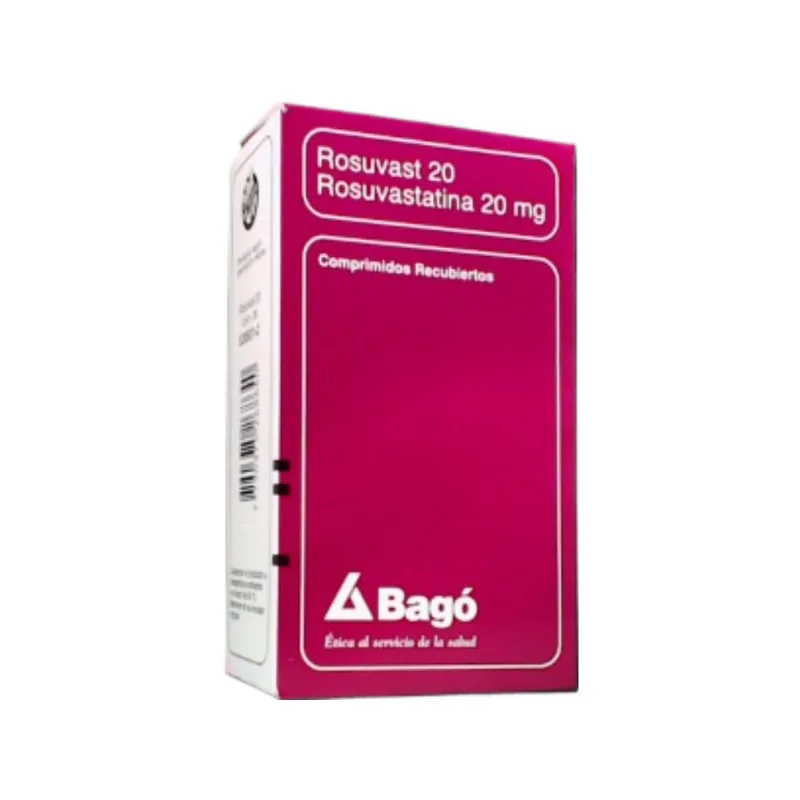 Rosuvast 20 20 mg Rosuvastatina x 28 Comp