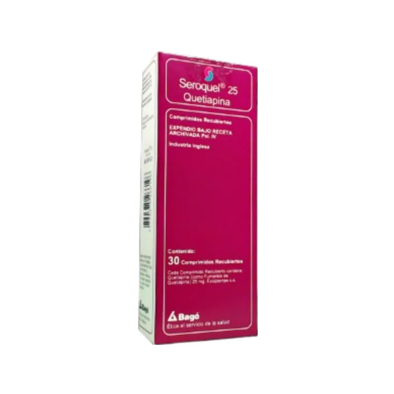 Seroquel 25 Quetiapina 25 mg x 30 Comp