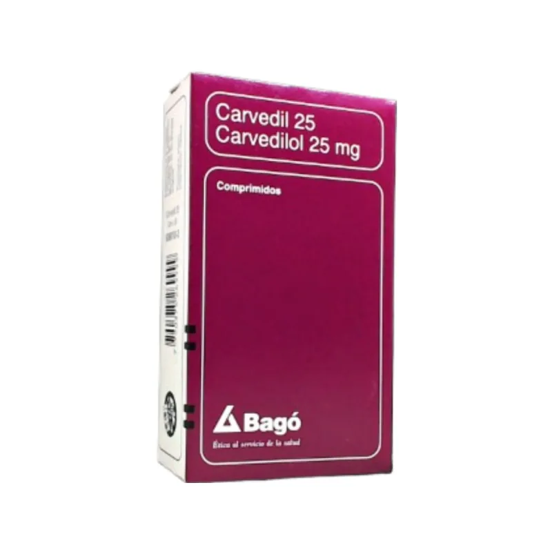 Carvedil 25 Carvedilol 25 mg x 30 Comp