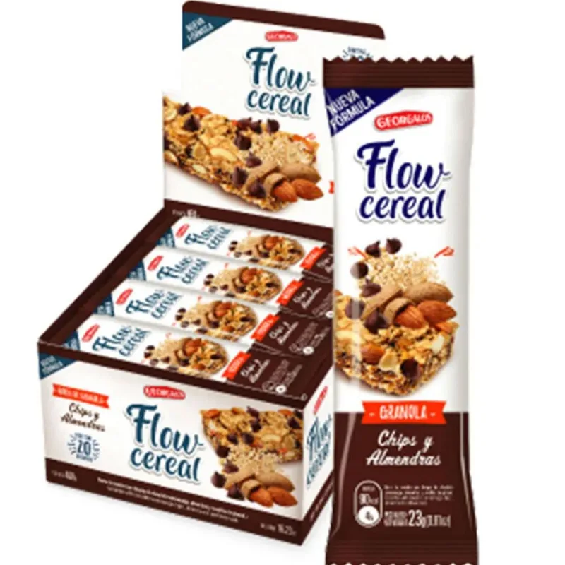 Barra de cereal Georgalos chips chocolate 23 g.