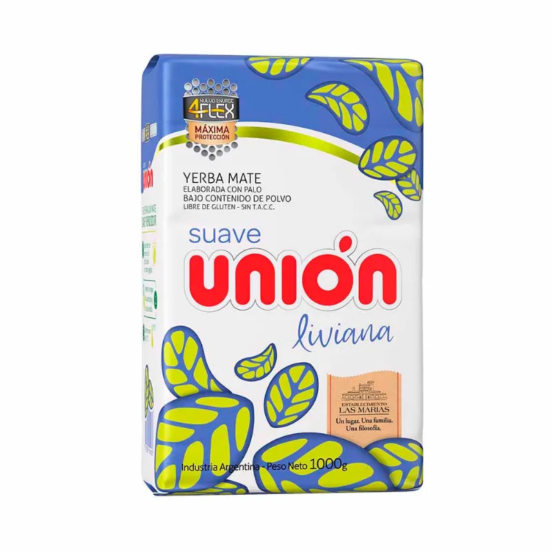 Yerba Mate con Palo Liviana 1 Kg Union
