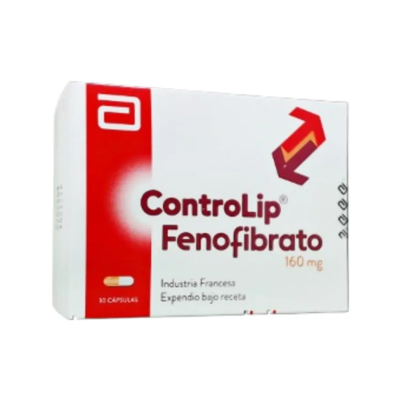 Controlip Fenofibrato 160 mg x 30 Caps