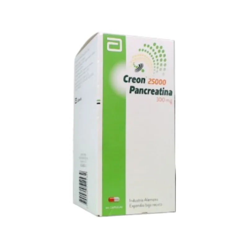 Creon 25000 Enzimas Digestivas x 100 Cáps
