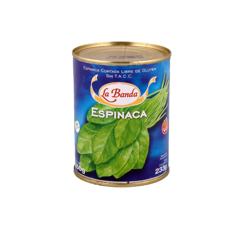 Espinaca Estrella Del Norte Cortada Con Abrefacil 233 Gr