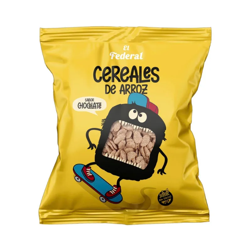 Cereal De Arroz Chocolate El Federal 150 Gr