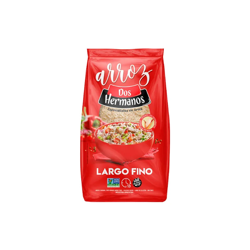 Arroz Grano Largo Fino 1 Kg Dos Hermanos Arroz Grano Largo Fino Dos Hermanos 1 Kg