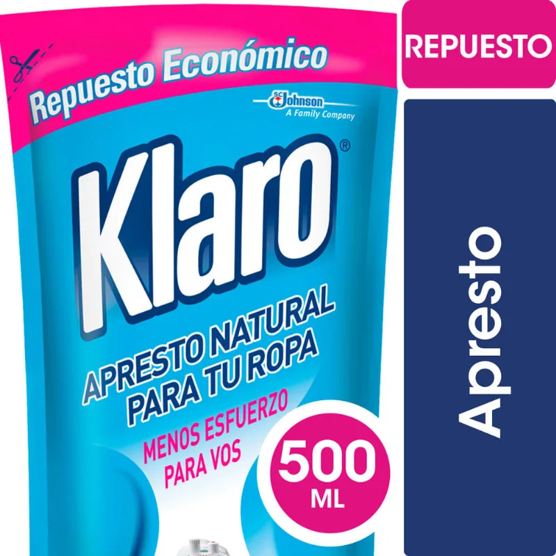 Apresto Klaro Respuesto 500 Ml