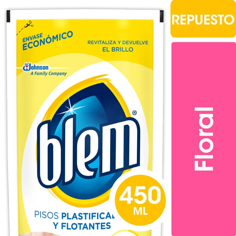Limpiador Pisos Plastificados Floral Doy Pack Blem 450 Ml