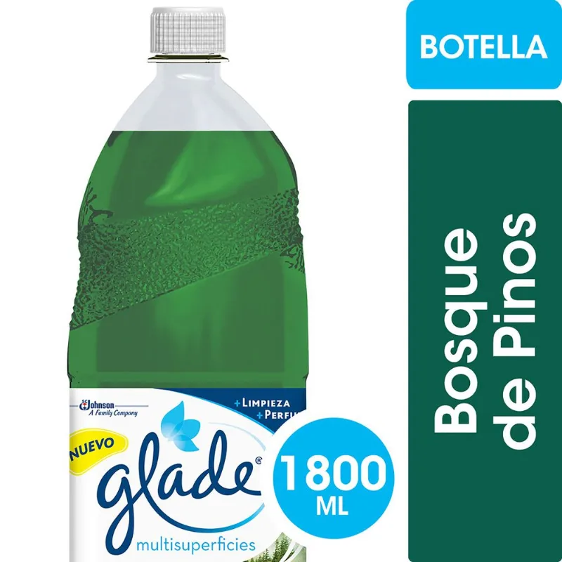 Limpiador líquido multisuperficies Glade bosques de pino botella 1.8 l.