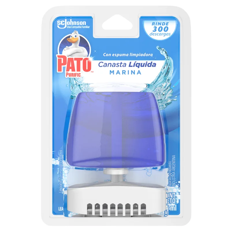 Limpiador Inodoro Canasta Líquida Pato Marina x 50 ml