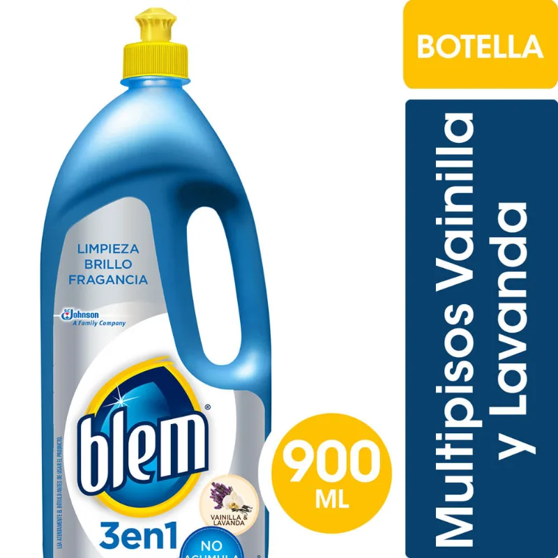 Autobrillo Listo Blem 3 En 1 Lavanda Y Vainilla 900 Ml