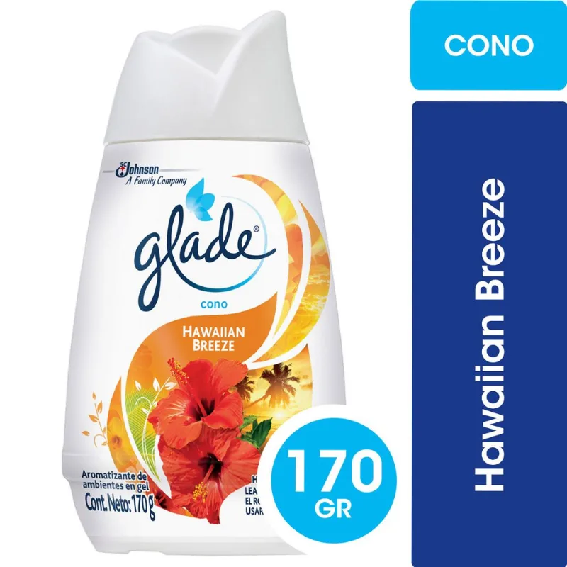 Desodorante Ambiental Glade Cono Hawaiian 170 g