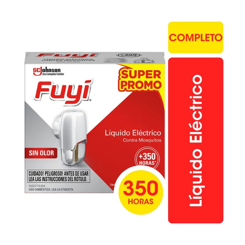 Insecticida Fuyi líquido electrico aparato + repuesto 32,9 ml