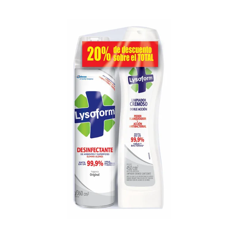 Desinfectante De Ambientes Lysoform