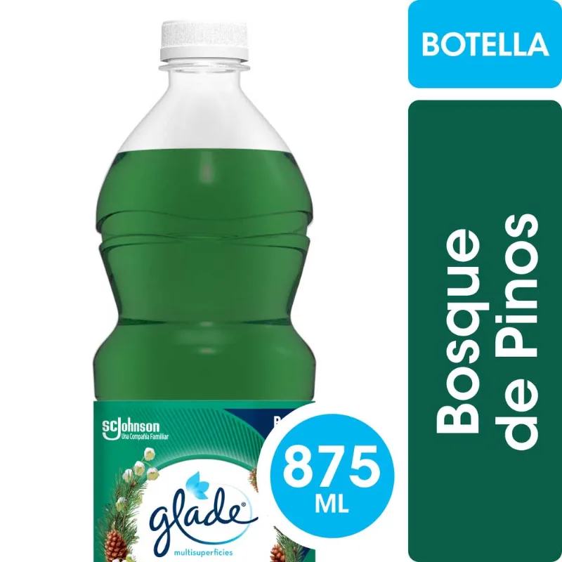 Limpiador Líquido Multisuperficies Bosque De Pino 875 Ml Glade