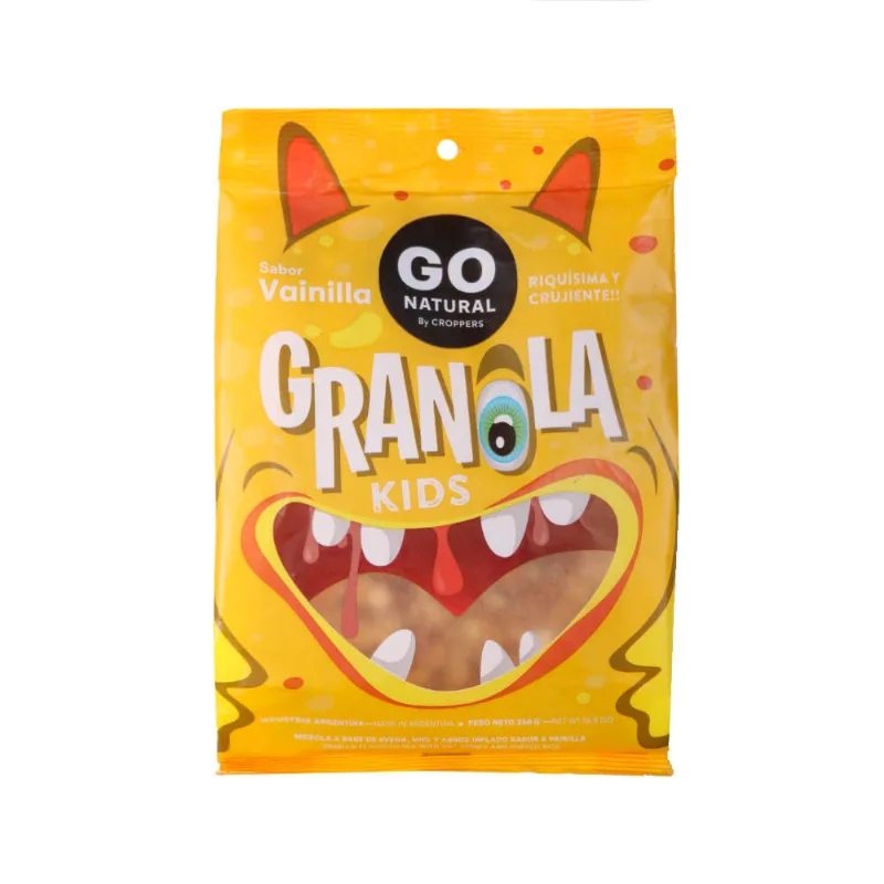 Granola Kids Vainilla Go Natural X250g
