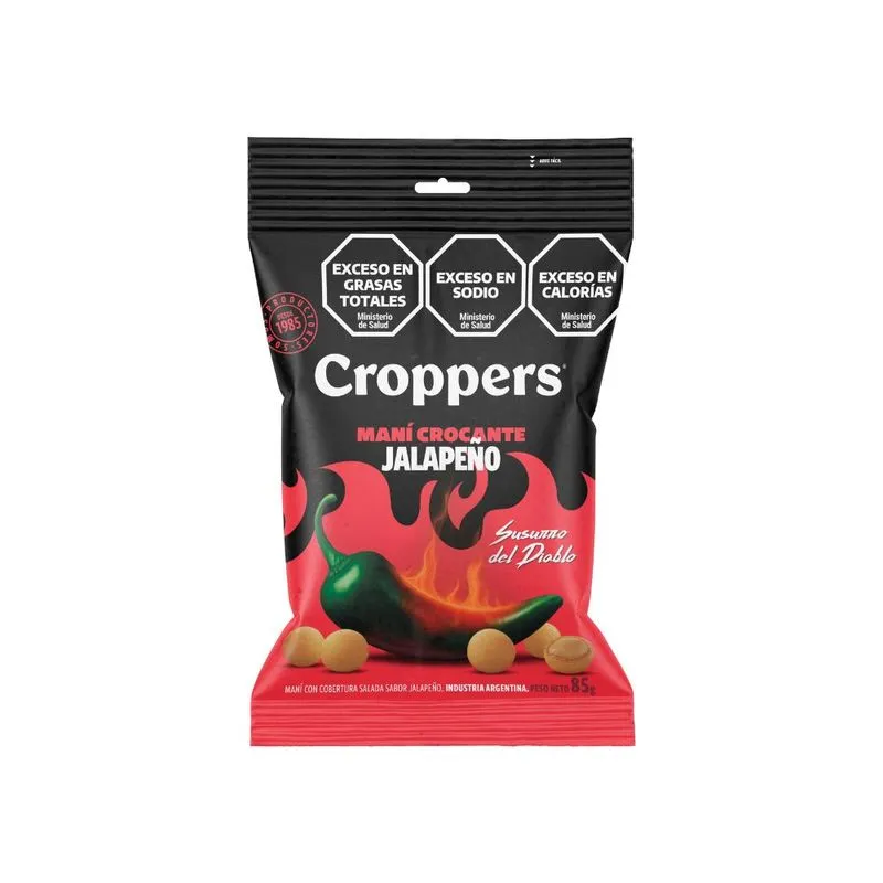 Mani Crocante Jalapeño Croppers 85 Gr.