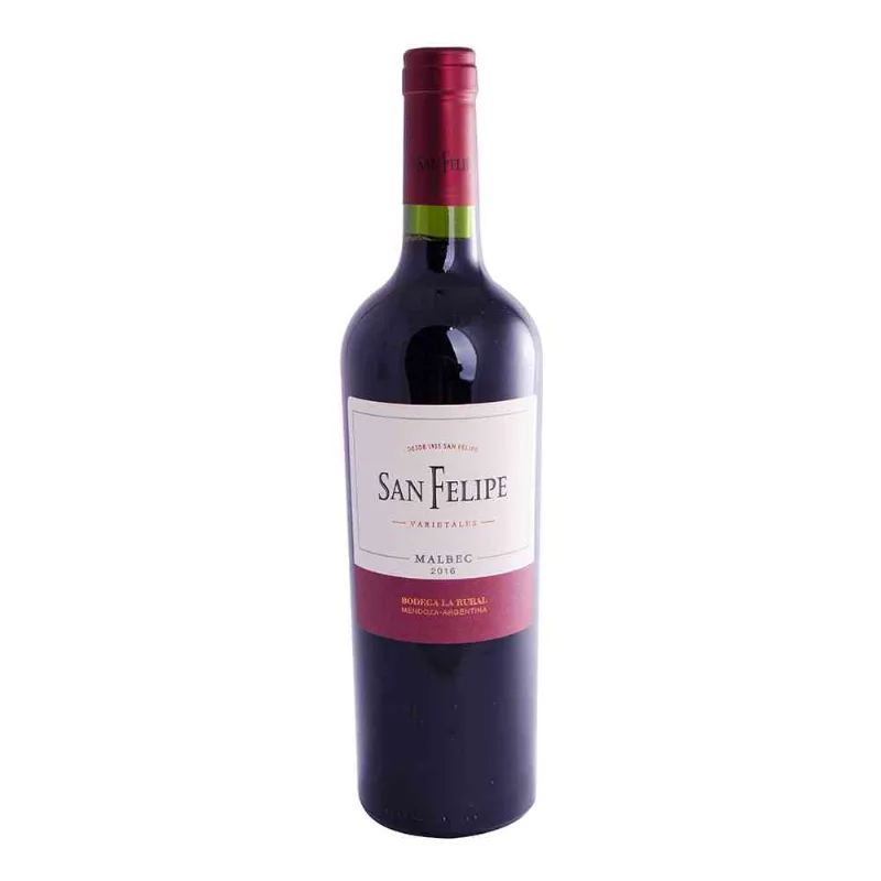 Vino Tinto Malbec 750 Cc San Felipe