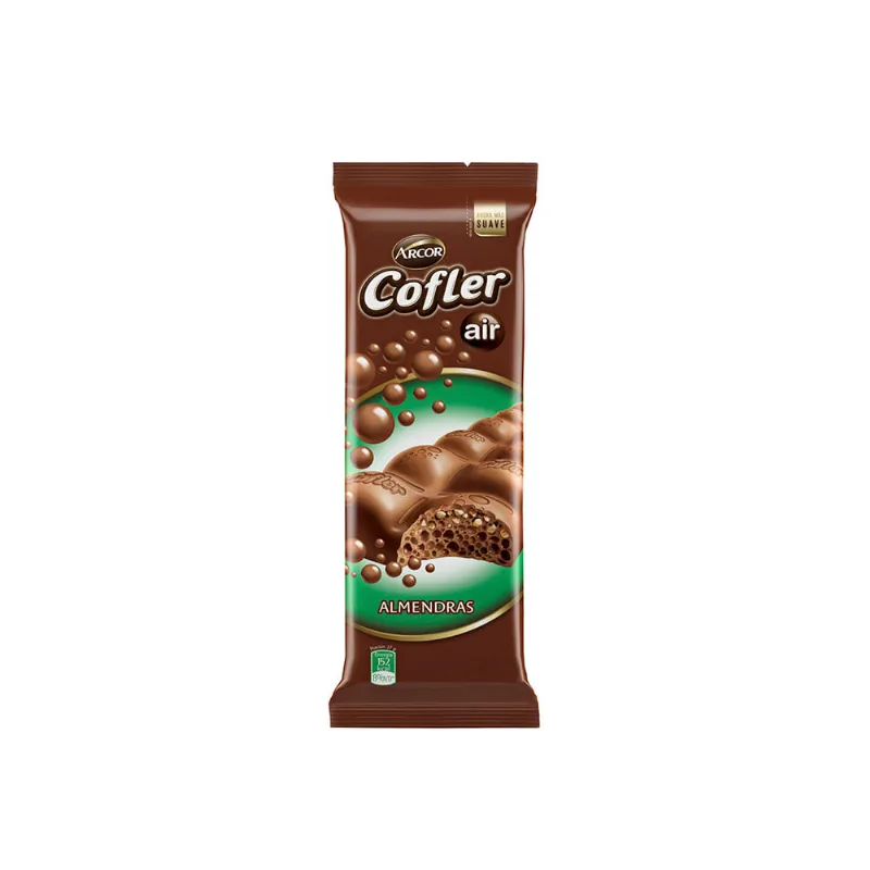 Chocolate Sabor Almendras 55 Grs Cofler