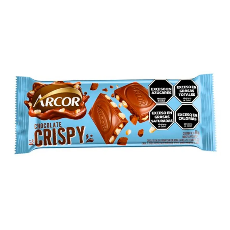 Tableta Crispy Arcor 80 Gr