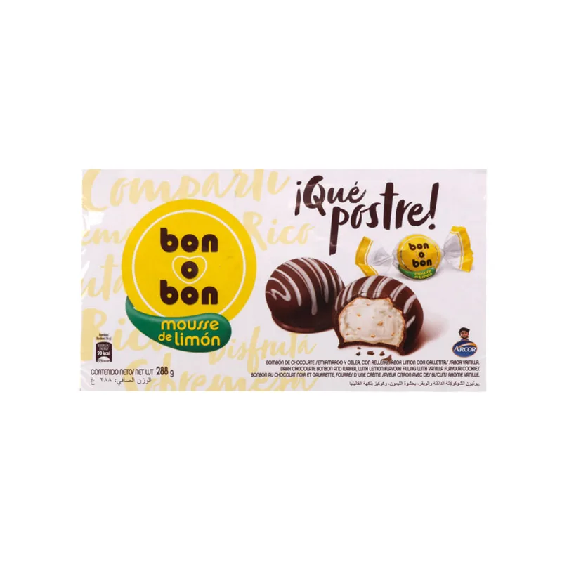 Bombones Bon O Bon Mousse De Limón 270 Gr