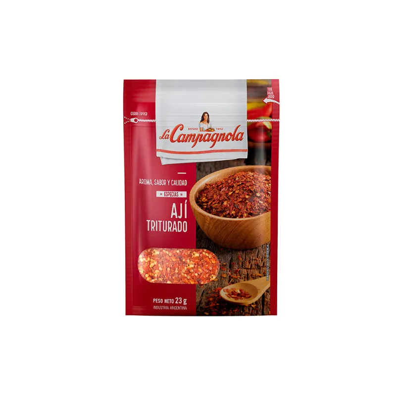 Ají Triturado 23 Grs La Campagnola Aji Triturado La Campagnola X23gr