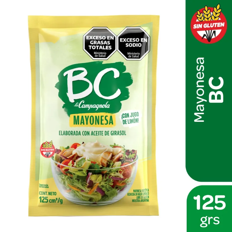 Mayonesa BC 125 Grs La Campagnola