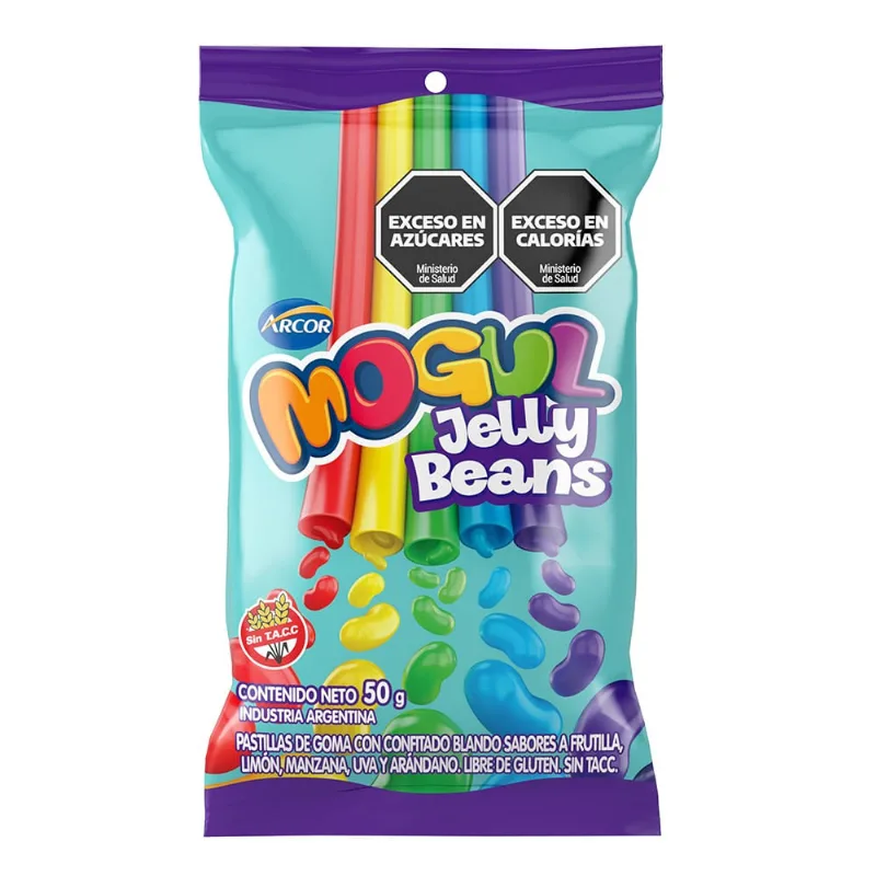 Gomitas Mogul Jelly Beans x 50 g