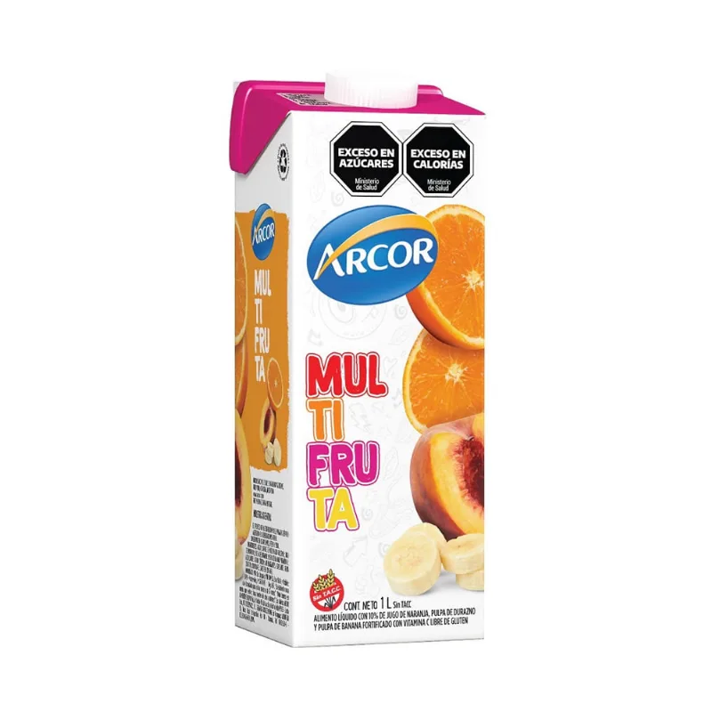 Jugo Listo Sabor Multifruta 1 Lts Arcor Jugo Listo Arcor Multifruta 1lt