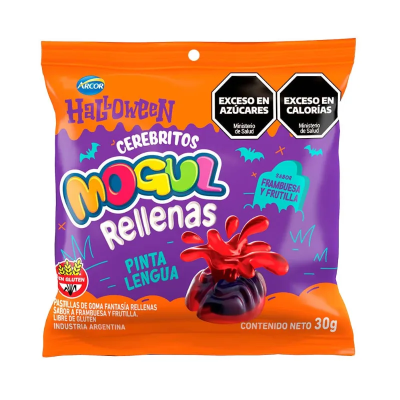 Gomitas Mogul Cerebritos Halloween 30g