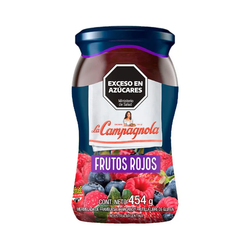 Mermelada La Campagnola Frutos 454gr