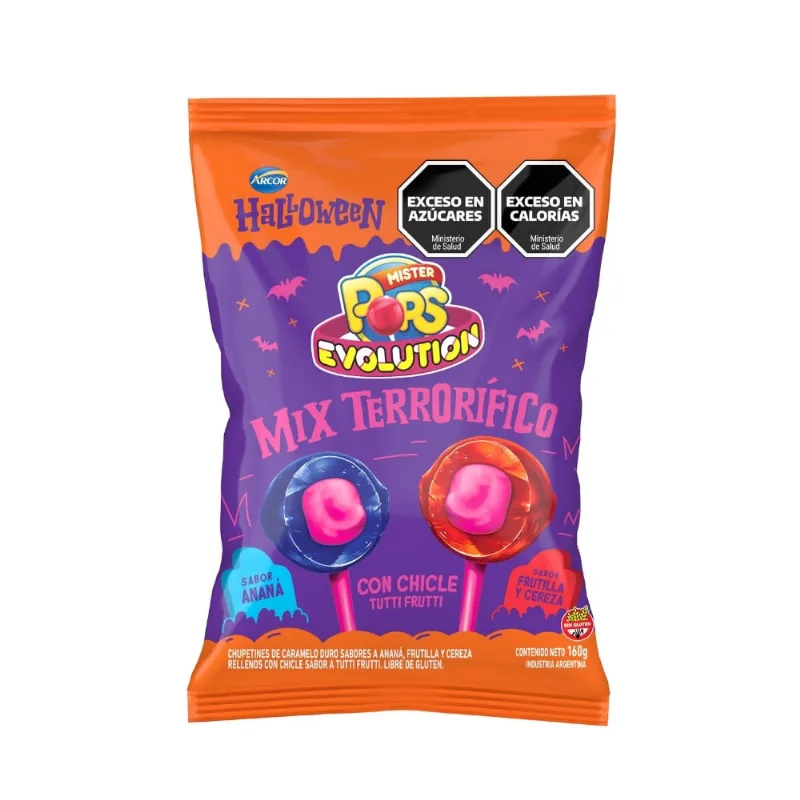 Chupetines Mix Bloo Murcialago X 16 Grs Arcor
