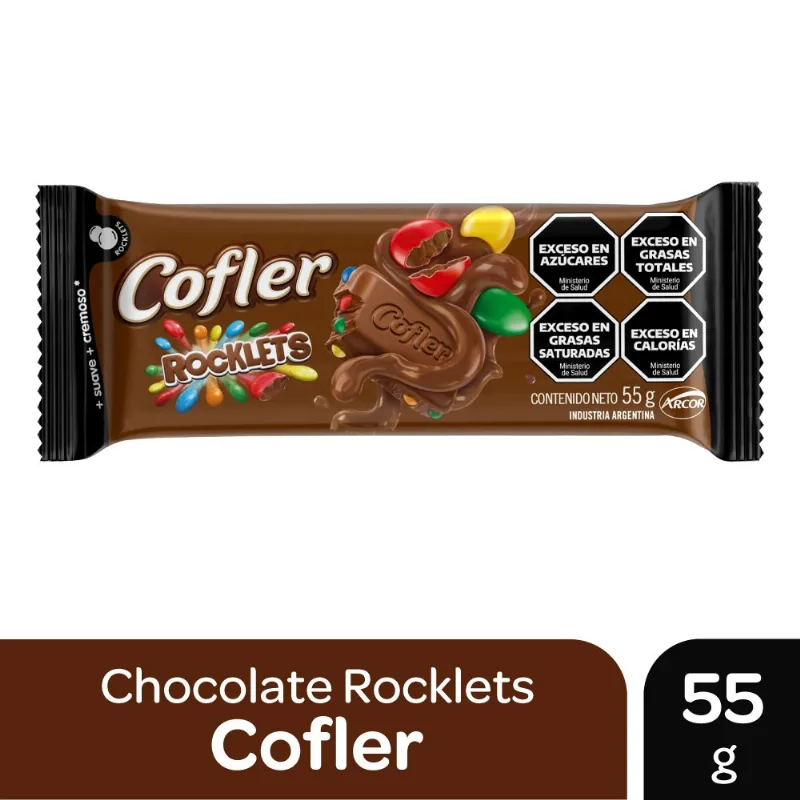 Chocolate Rocklets Cofler 55 Gr