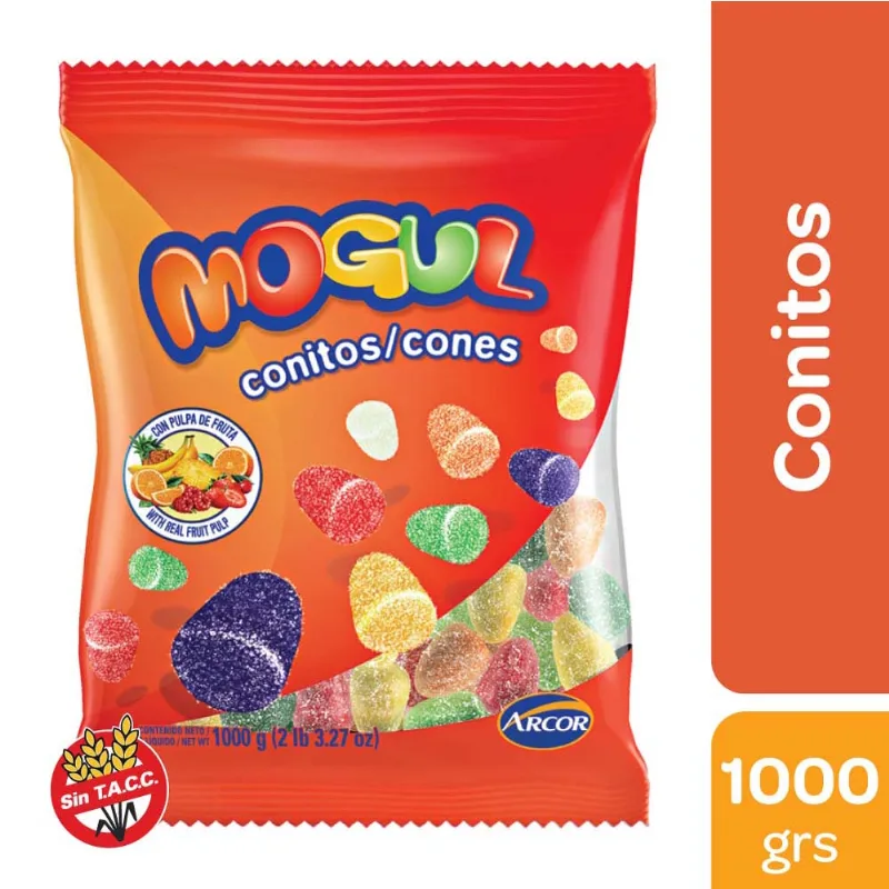 Gomitas Conitos Mogul 1 Kg